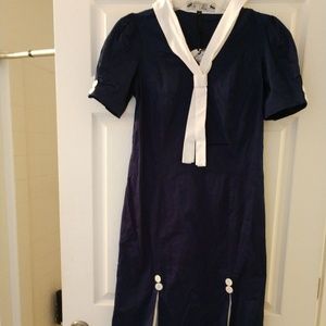 Nwt Modcloth Hellbunny pin up wiggle dress L